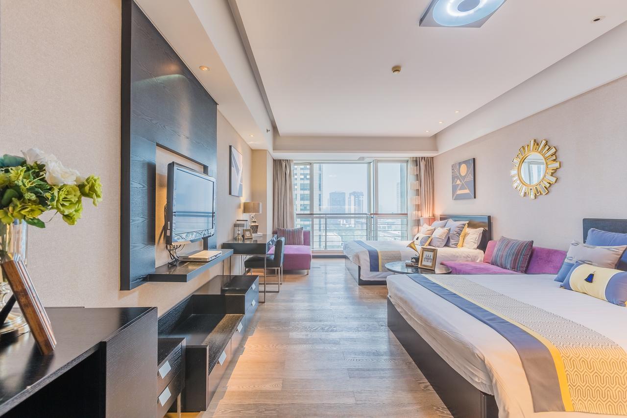 Binjiang Starlight Public Pavilion Hotel Apartment Hangzhou Eksteriør bilde