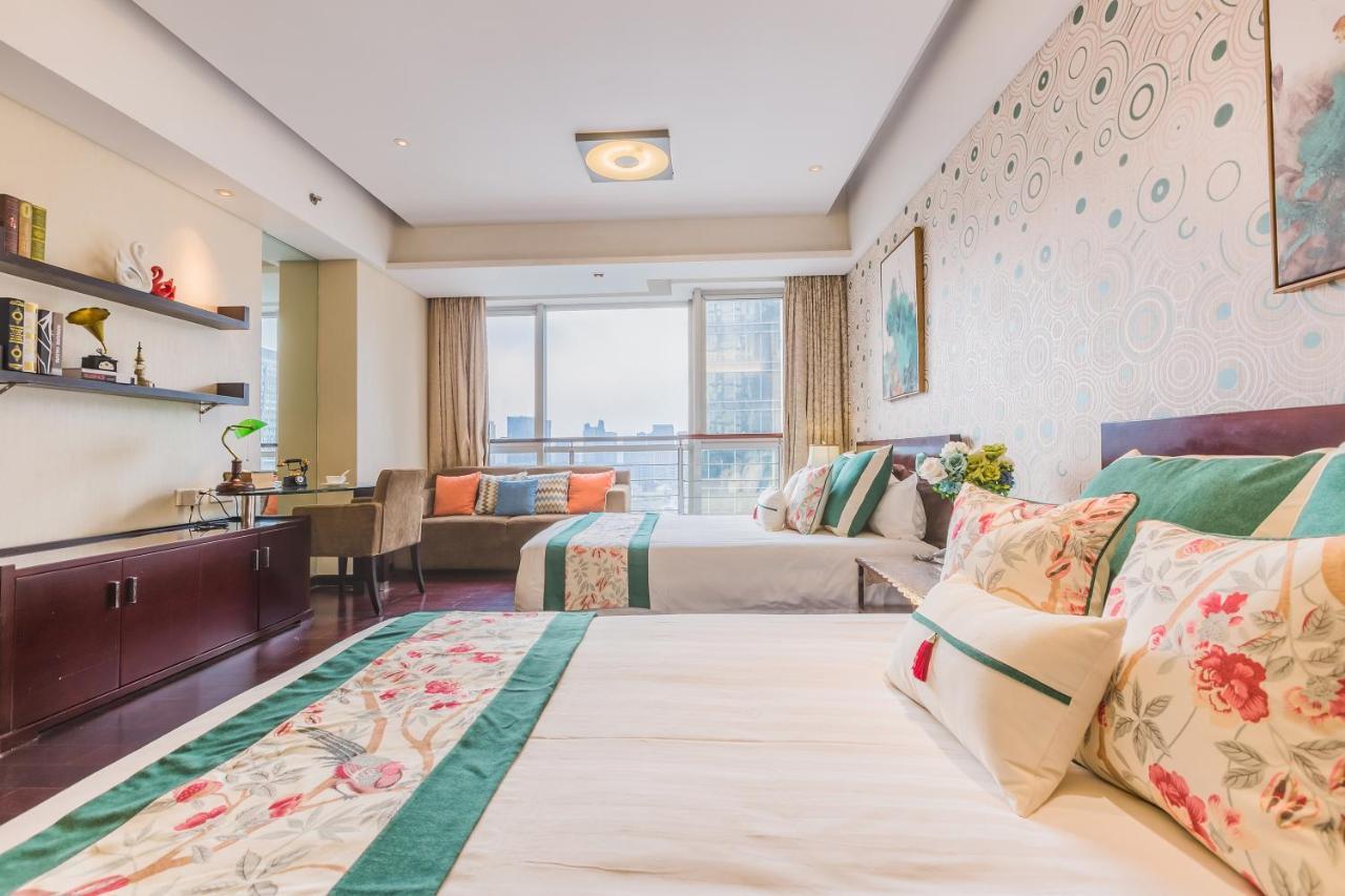 Binjiang Starlight Public Pavilion Hotel Apartment Hangzhou Eksteriør bilde