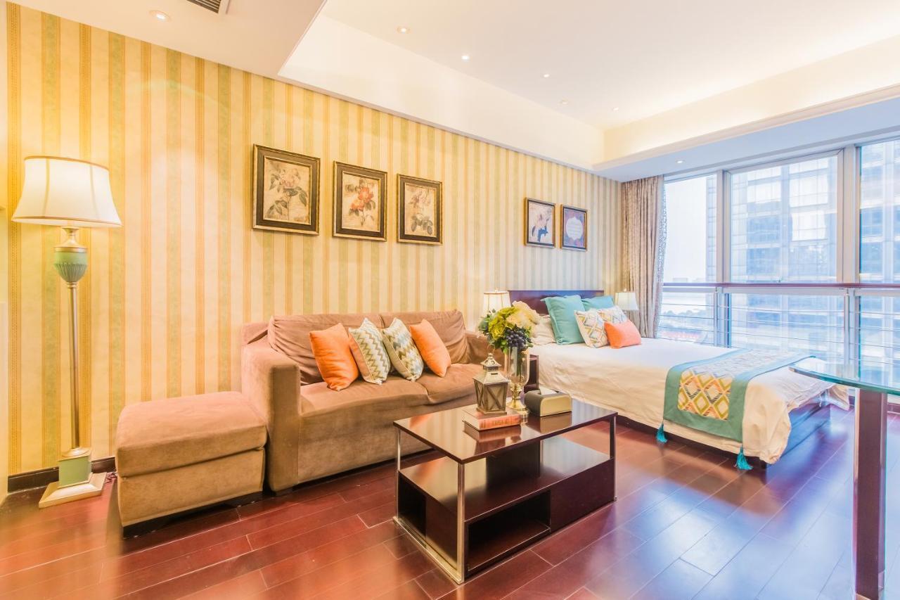 Binjiang Starlight Public Pavilion Hotel Apartment Hangzhou Eksteriør bilde