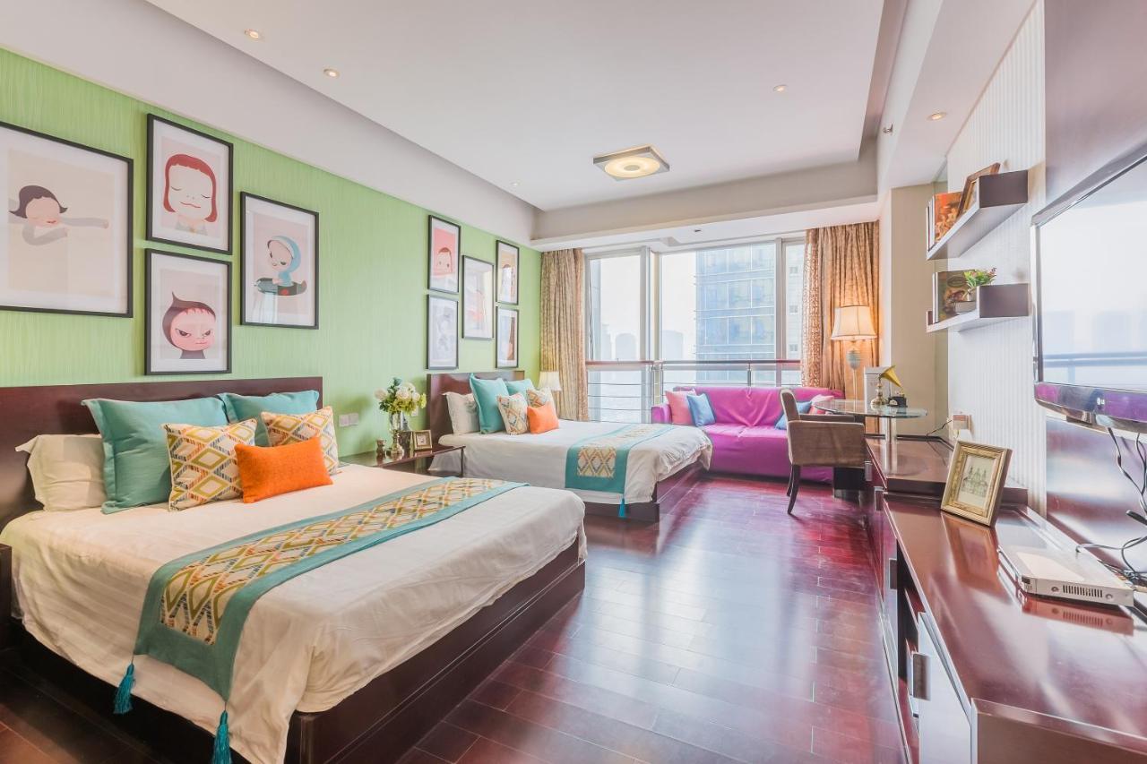 Binjiang Starlight Public Pavilion Hotel Apartment Hangzhou Eksteriør bilde