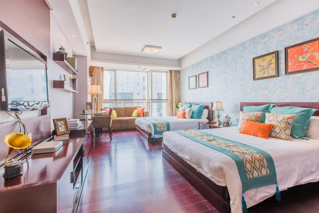 Binjiang Starlight Public Pavilion Hotel Apartment Hangzhou Eksteriør bilde